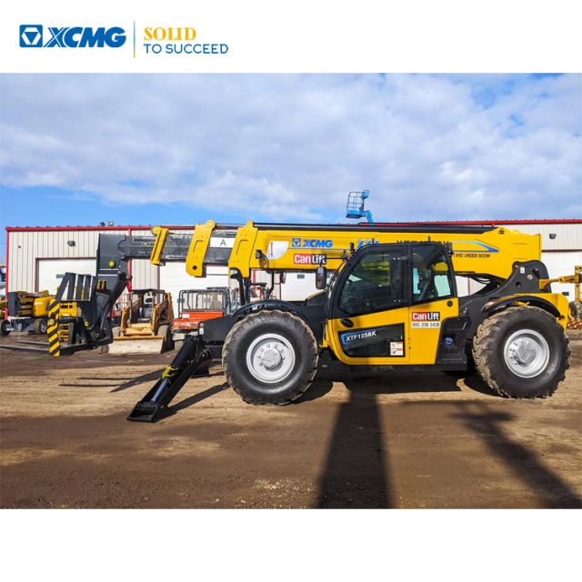 XCMG Official Used Telescopic Handler XTF1256K 12Ton Telescopic Forklift Crane with Best Price